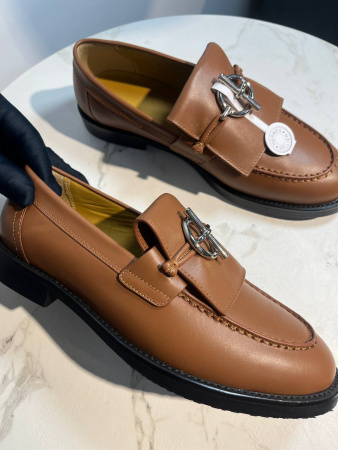 ЛОФЕРЫ HERMES  76233 детальное фото товара