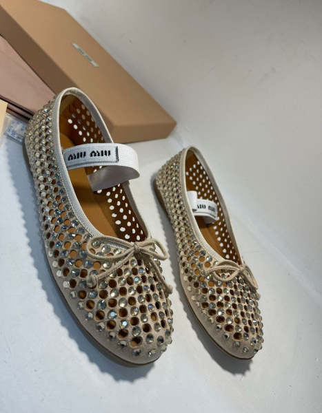 БАЛЕТКИ MIU MIU  60008 фото анонса