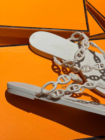 ШЛЕПКИ HERMES  76252 детальное фото товара