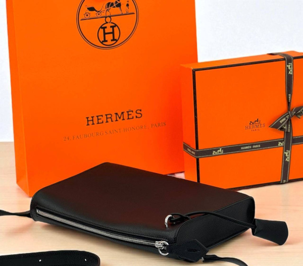 МУЖСКАЯ СУМКА МЕССЕНДЖЕР HERMES  81282 фото анонса