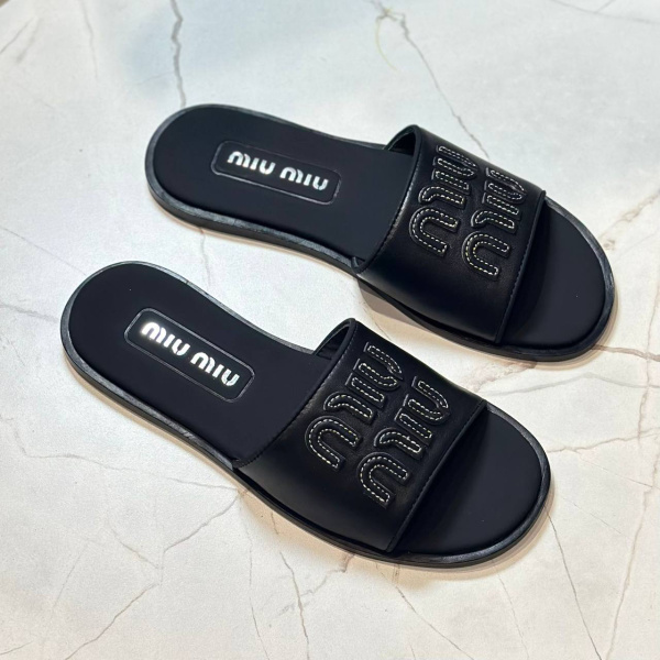 ШЛЕПКИ MIU MIU  68142 фото анонса