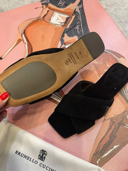 ШЛЕПКИ BRUNELLO CUCINELLI  58561 фото анонса