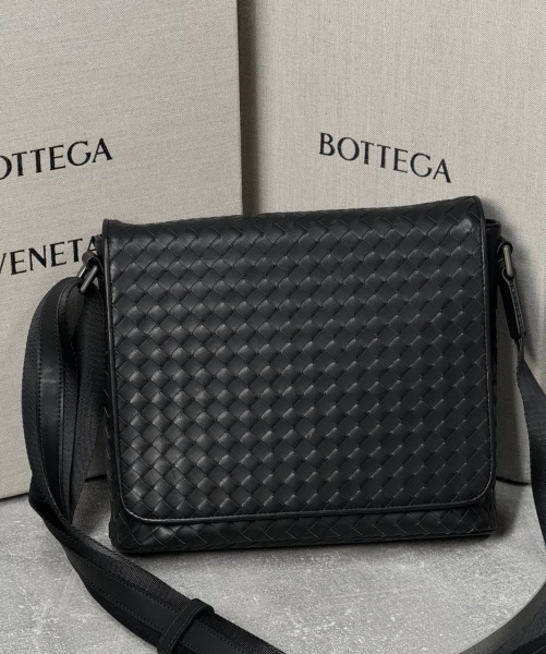 МУЖСКАЯ СУМКА МЕССЕНДЖЕР BOTTEGA VENETA  80419 фото анонса