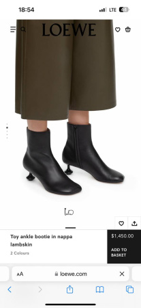 БОТИЛЬОНЫ LOEWE  70437 детальное фото товара