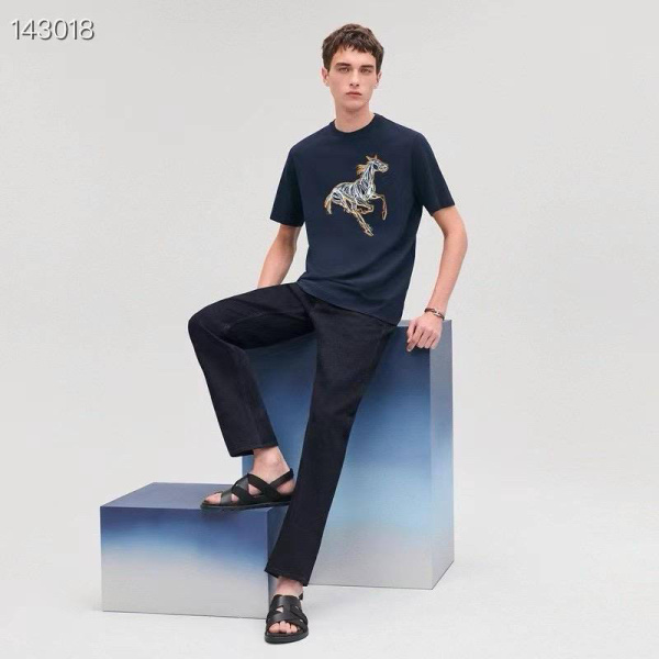 МУЖСКАЯ ФУТБОЛКА HERMES  73688 фото анонса