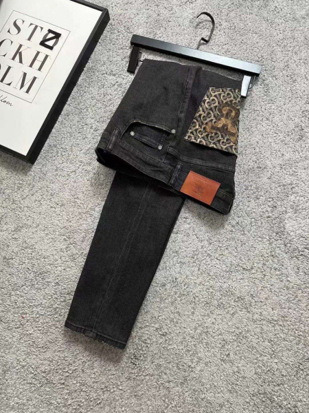 МУЖСКИЕ ДЖИНСЫ BURBERRY  62381 фото анонса