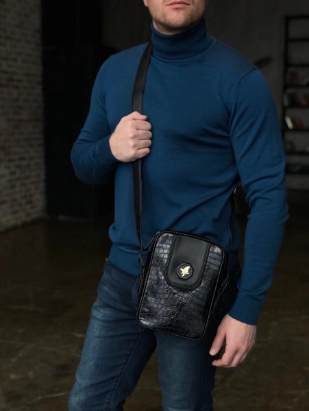 МУЖСКАЯ СУМКА МЕССЕНДЖЕР STEFANO RICCI 14169 фото анонса