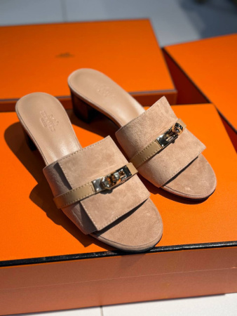ШЛЕПКИ HERMES  77034 детальное фото товара