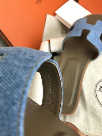 ШЛЕПКИ HERMES 40970 детальное фото товара