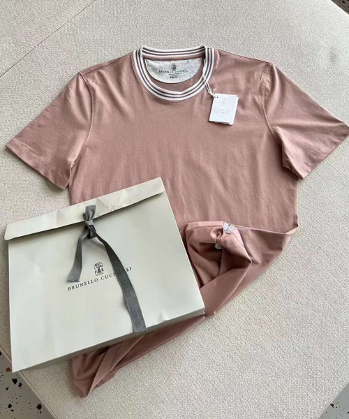 МУЖСКАЯ ФУТБОЛКА BRUNELLO CUCINELLI  58545 фото анонса