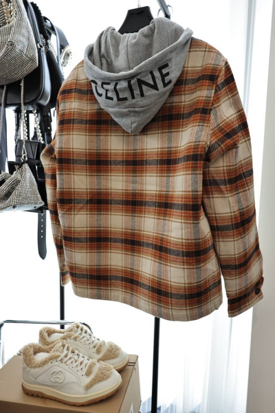 РУБАШКА УТЕПЛЕННАЯ CELINE  66266 фото анонса