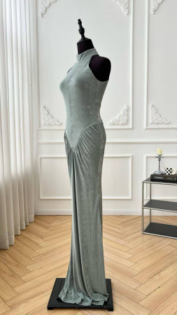 ПЛАТЬЕ SAINT LAURENT  80470 детальное фото товара