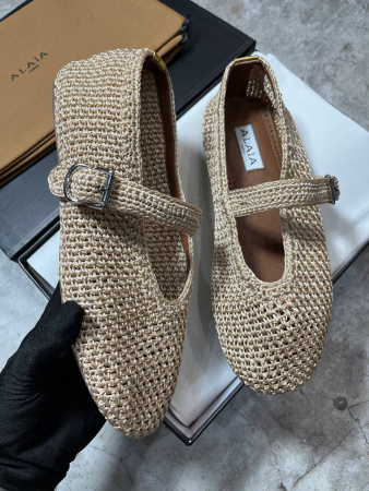 БАЛЕТКИ ALAIA  75035 детальное фото товара