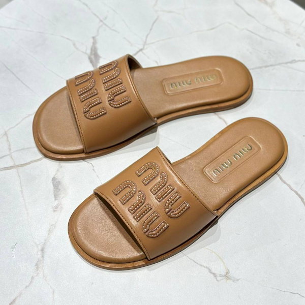 ШЛЕПКИ MIU MIU  68054 фото анонса