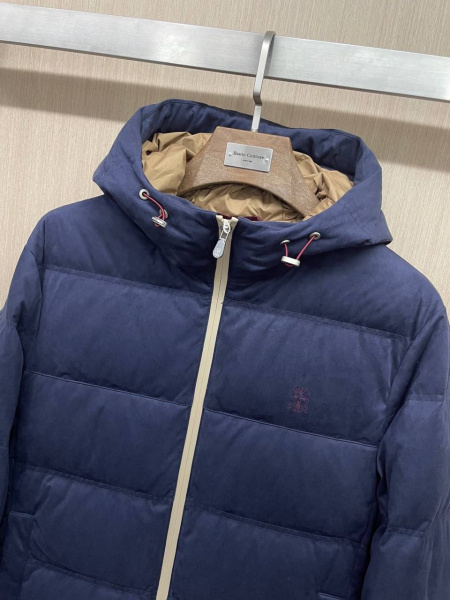 МУЖСКОЙ ПУХОВИК BRUNELLO CUCINELLI  81843 фото анонса