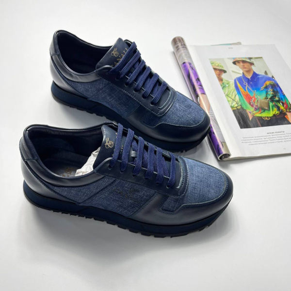 МУЖСКИЕ КРОССОВКИ CANALI  70182 фото анонса