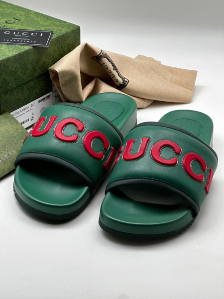 МУЖСКИЕ ШЛЕПКИ GUCCI  60890 фото анонса