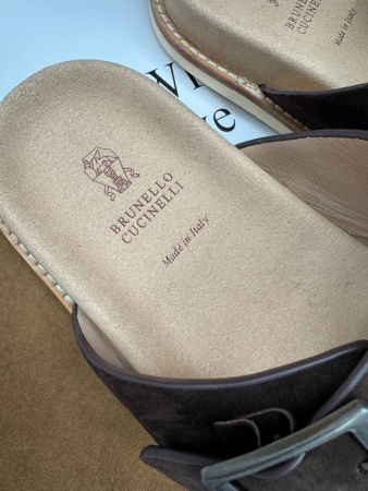 ШЛЕПКИ BRUNELLO CUCINELLI  75967 детальное фото товара