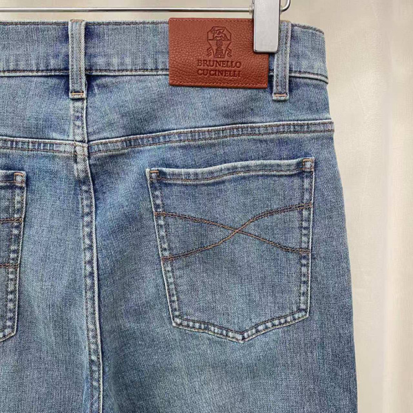 МУЖСКИЕ ДЖИНСЫ BRUNELLO CUCINELLI  77722 фото анонса