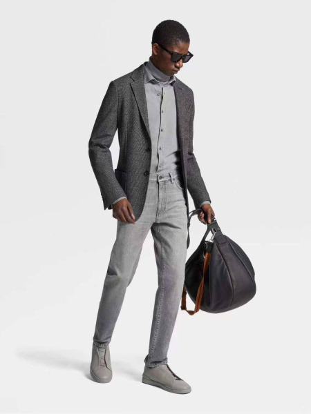 МУЖСКИЕ ДЖИНСЫ ZEGNA  66635 фото анонса