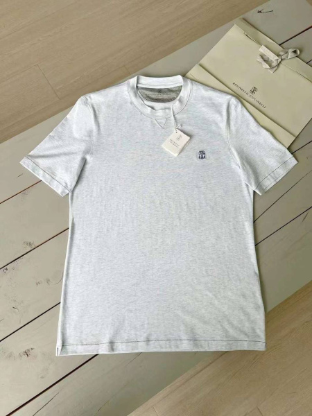 МУЖСКАЯ ФУТБОЛКА BRUNELLO CUCINELLI  69242 фото анонса
