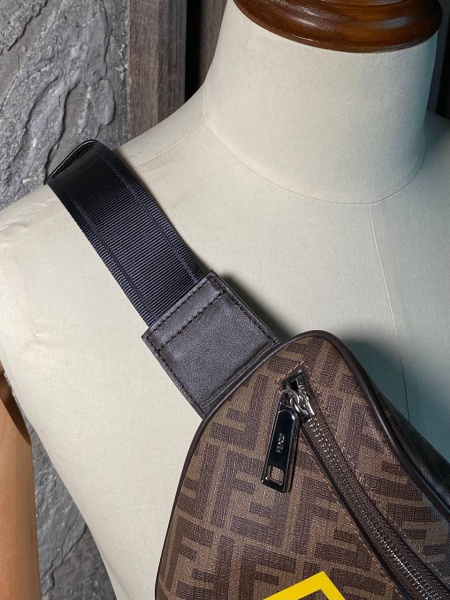 МУЖСКАЯ СУМКА СЛИНГ FENDI  63575 фото анонса