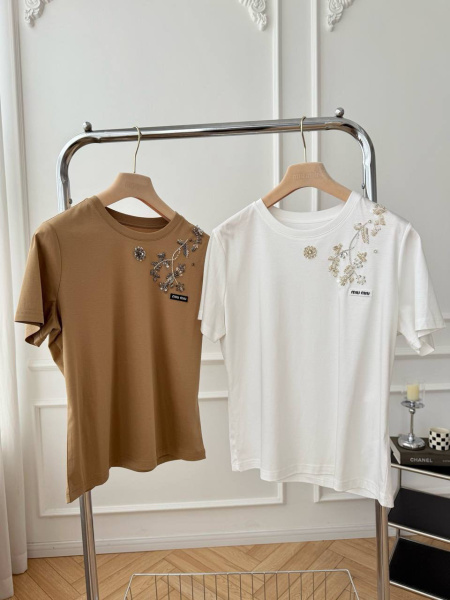 ФУТБОЛКА MIU MIU  77857 фото анонса