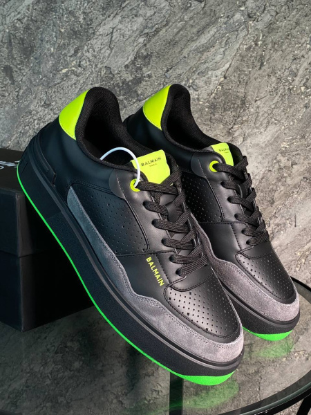 МУЖСКИЕ КРОССОВКИ BALMAIN  70324 фото анонса