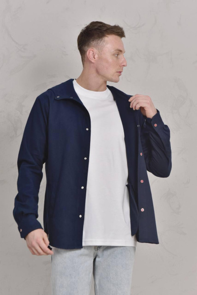 РУБАШКА С КАПЮШОНОМ KITON  63528 фото анонса