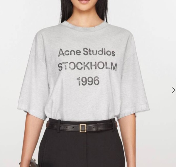 ФУТБОЛКА ACNE STUDIOS 