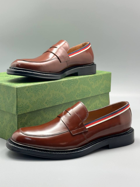 МУЖСКИЕ ЛОФЕРЫ GUCCI  77488 фото анонса