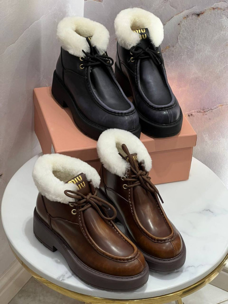 БОТИНКИ MIU MIU  72318 фото анонса