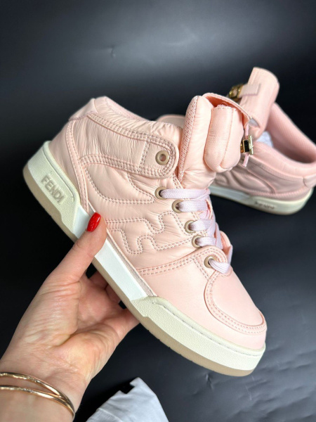 КРОССОВКИ ВЫСОКИЕ FENDI  57191 фото анонса