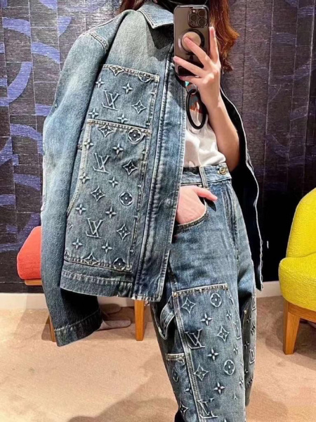 КУРТКА ДЖИНСОВКА LOUIS VUITTON 60850 фото анонса