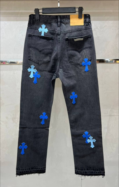 ДЖИНСЫ CHROME HEARTS  78985 фото анонса