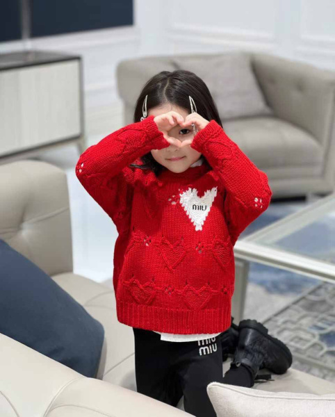ДЕТСКИЙ СВИТЕР MIU MIU  80583 фото анонса
