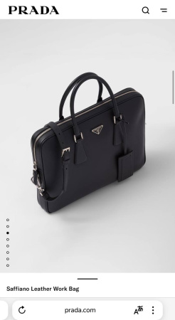 МУЖСКОЙ ПОРТФЕЛЬ PRADA  72757 детальное фото товара