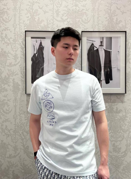 МУЖСКАЯ ФУТБОЛКА CHRISTIAN DIOR  75177 фото анонса