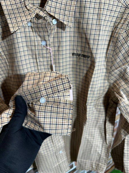 МУЖСКАЯ РУБАШКА MIU MIU  69810 фото анонса