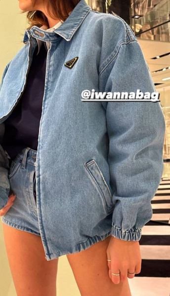 КУРТКА ДЖИНСОВКА PRADA 66569 фото анонса