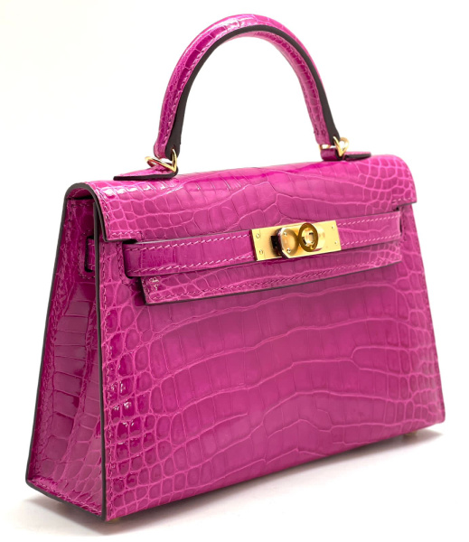 СУМКА HERMES KELLY 20 MINI ручная работа 55536 фото анонса