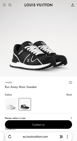 МУЖСКИЕ КРОССОВКИ LOUIS VUITTON  80059 фото анонса