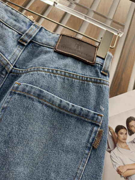 ДЖИНСЫ BRUNELLO CUCINELLI  74696 фото анонса