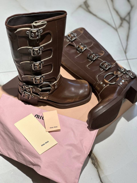 САПОГИ MIU MIU  62157 фото анонса