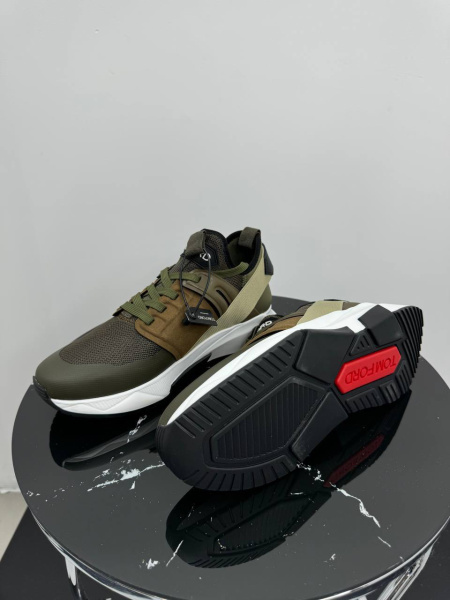 МУЖСКИЕ КРОССОВКИ TOM FORD  77452 фото анонса