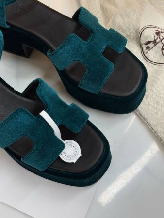 БОСОНОЖКИ HERMES  76516 детальное фото товара