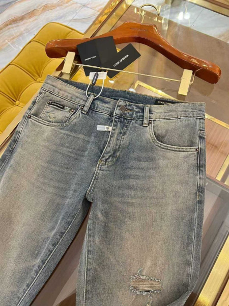 МУЖСКИЕ ДЖИНСЫ DOLCE & GABBANA  77405 фото анонса