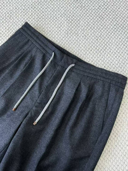 МУЖСКИЕ БРЮКИ BRUNELLO CUCINELLI  73684 фото анонса