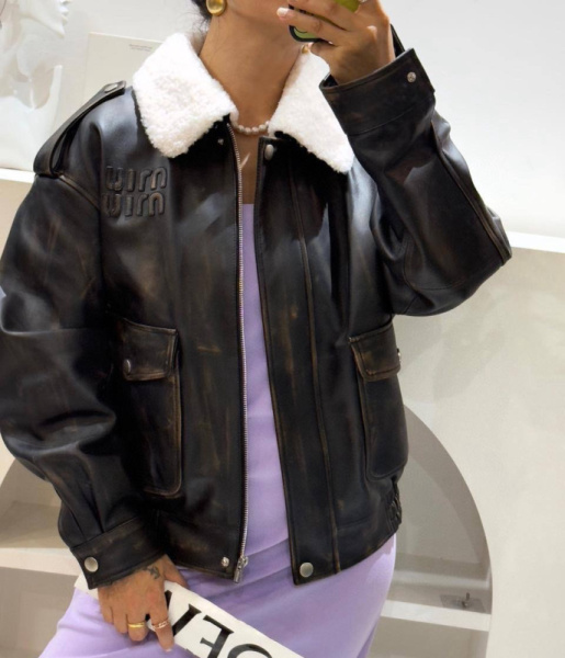 ДУБЛЕНКА MIU MIU 