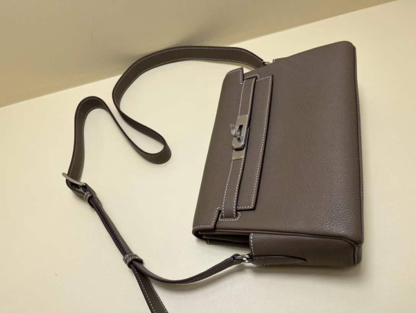 МУЖСКАЯ СУМКА МЕССЕНДЖЕР HERMES  66303 фото анонса